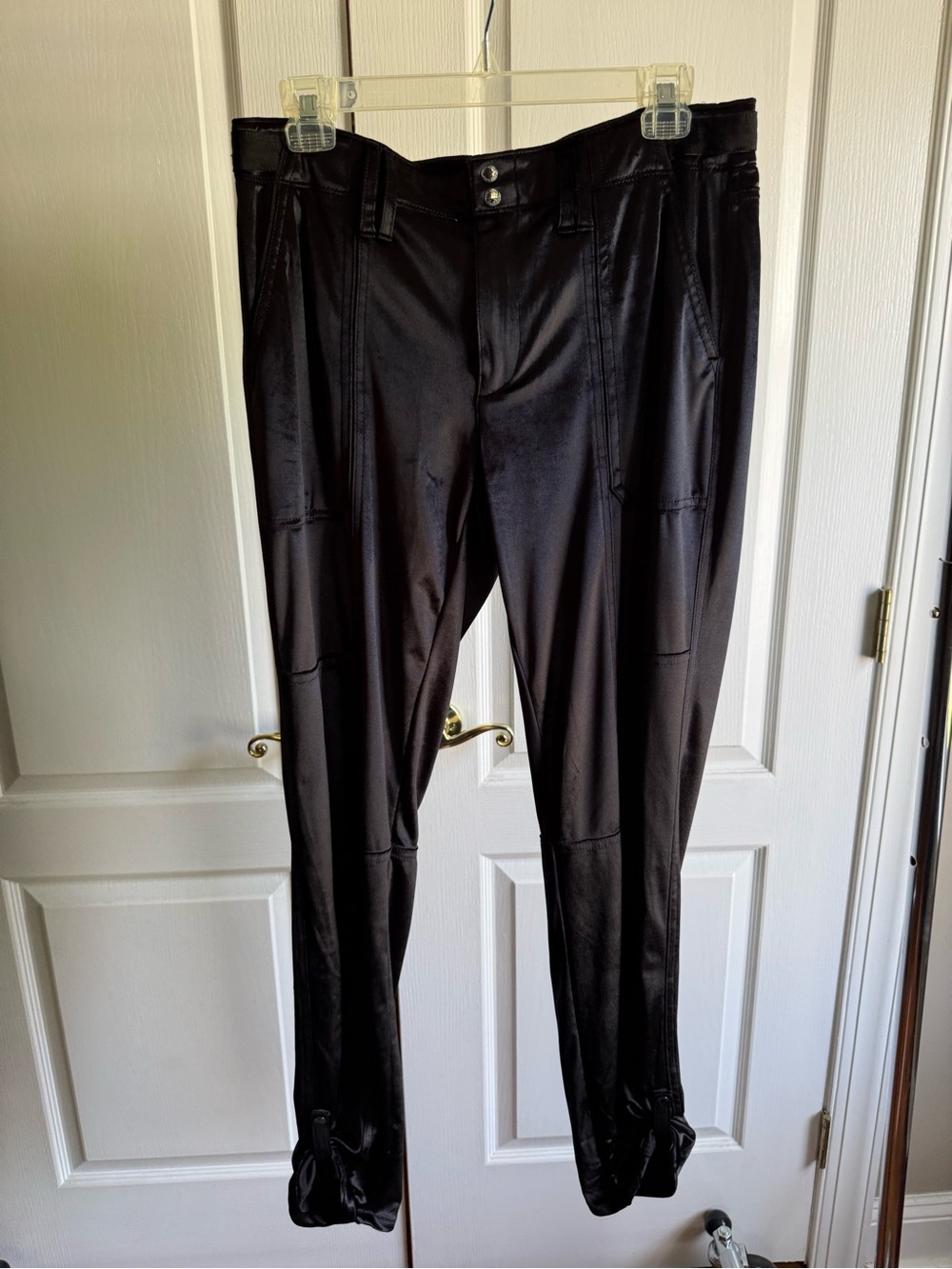Women’s Black velvet Casual Pants